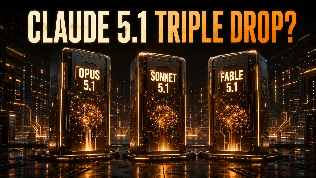 Anthropic’s Next Big Claude Drop? Opus 5.1, Sonnet 5.1 and Fable 5.1 Rumored Within Days