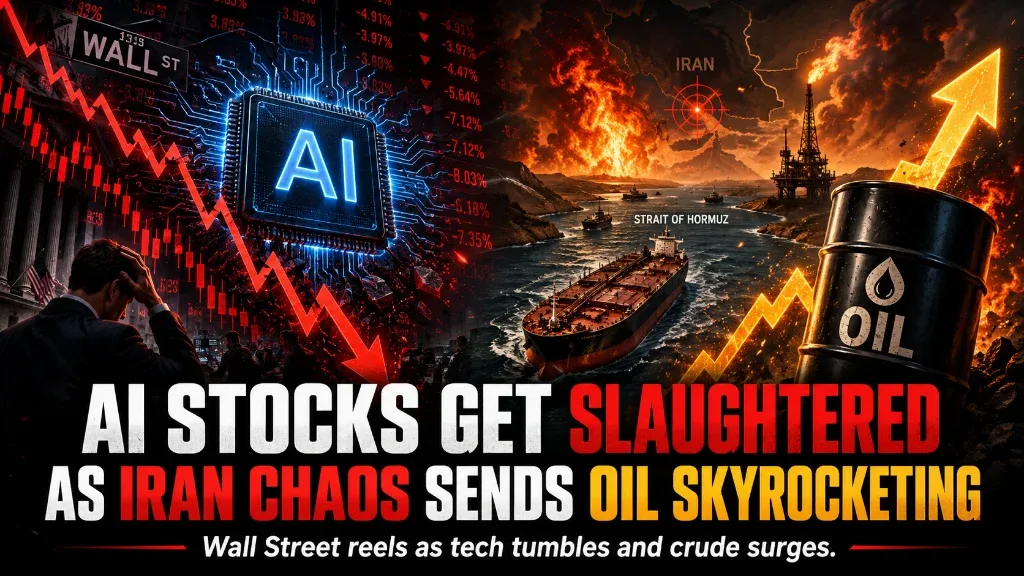 AI STOCKS GET SLAUGHTERED AS IRAN CHAOS SENDS OIL SKYROCKETING
