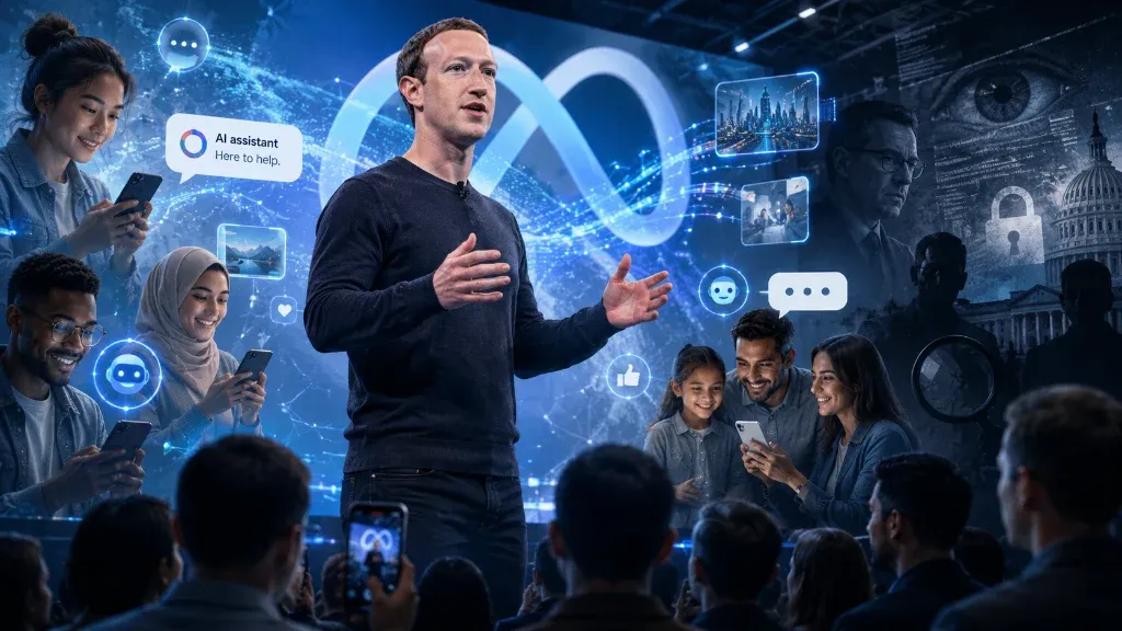 Mark Zuckerberg Touts Meta AI for Everyone as Critics Question the Company’s Motives