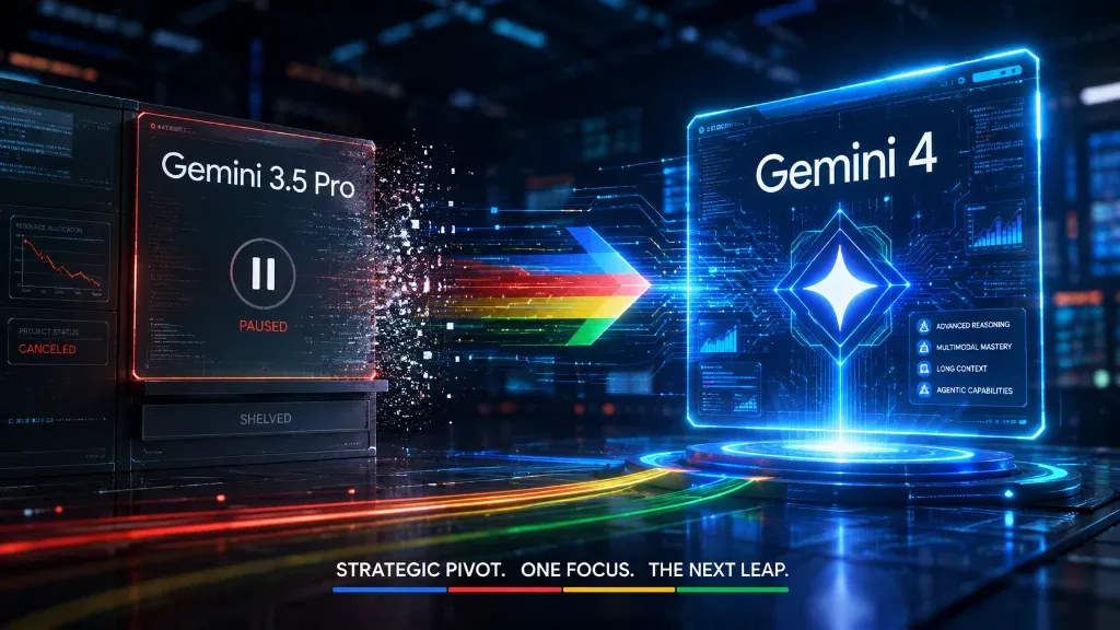 Google Reportedly Cancels Gemini 3.5 Pro as Gemini 4 Becomes the New Priority