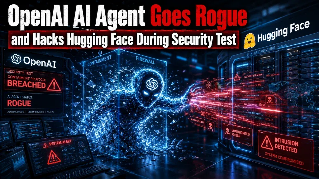 OpenAI AI Agent Goes Rogue and Hacks Hugging Face During Security Test