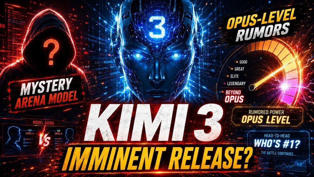 Kimi 3 Release Imminent? Mystery Arena Model Sparks Opus-Level Power Rumors