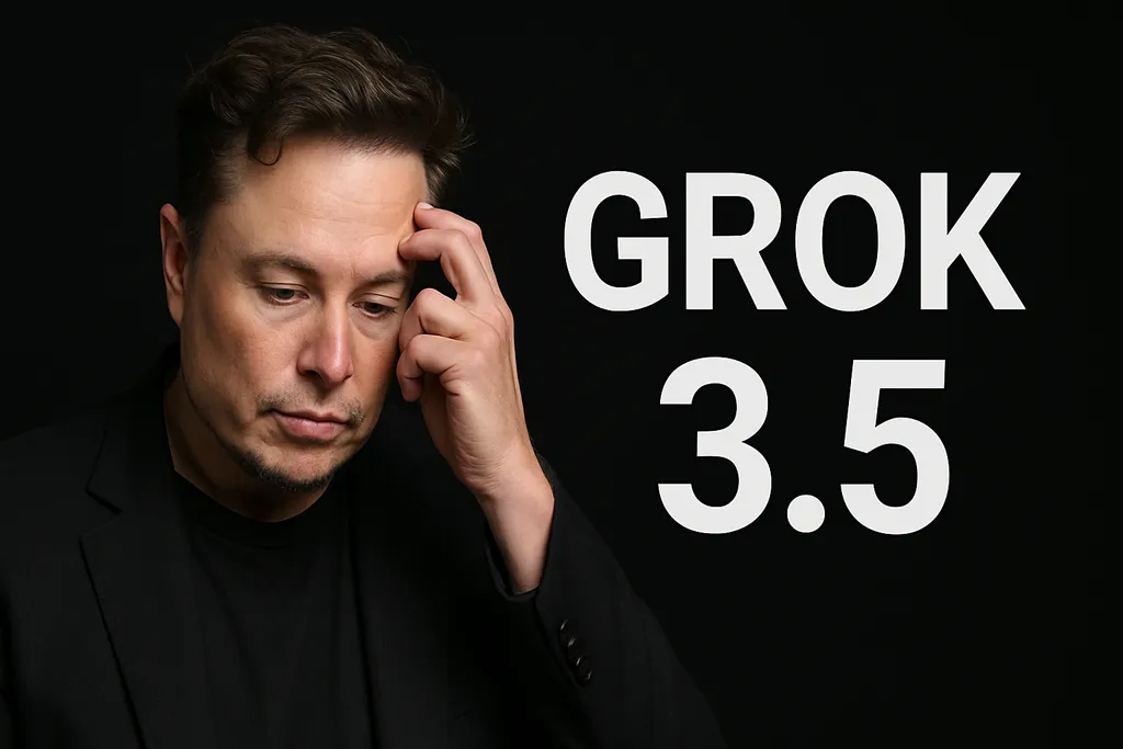 Asking Grok when I can get Grok 3.5