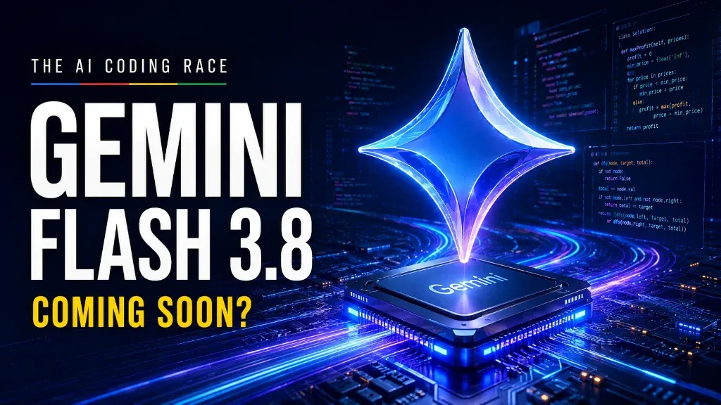 Google Gemini 3.8 Flash Could Drop This Week—and Shake Up the AI Coding Race
